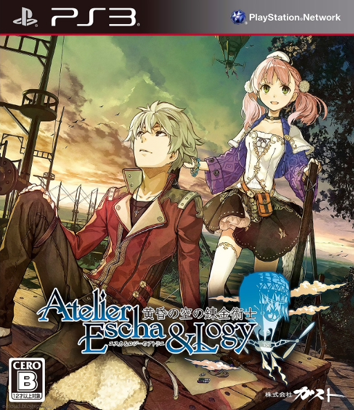 Atelier Escha & Logy: Alchemists of the Dusk Sky box art for Playstation 3
